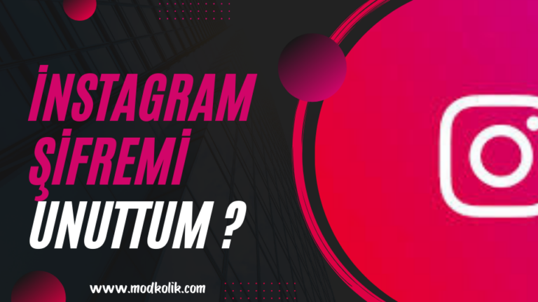 İnstagram Şifremi Unuttum E-postamı Bilmiyorum Numaramı Değiştirdim