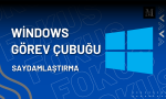 Windows Görev çubuğu saydamlaştırma